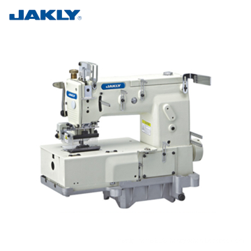 JK1417P Industrial Multi-Needle Flat Bed Double Chain Stitch 17 Needle Industrial Sewing Machine